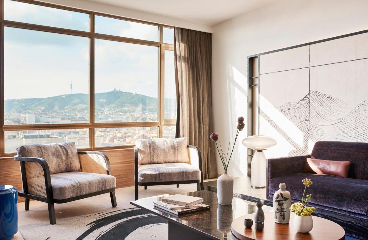 Nobu Hotel Barcelona Exteriér fotografie A living room in a typical apartment